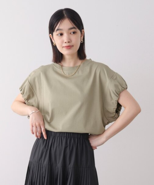 袖バルーンTシャツ
