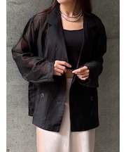 SHEER JACKET（ｼｱｰｼﾞｬｹｯﾄ）