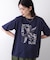 デジタルフラワープリントＴシャツ