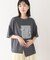 モノラインアートTシャツ