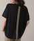 スムースバックロゴプリントプルオーバー