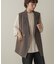 シルクライクダブルジレ