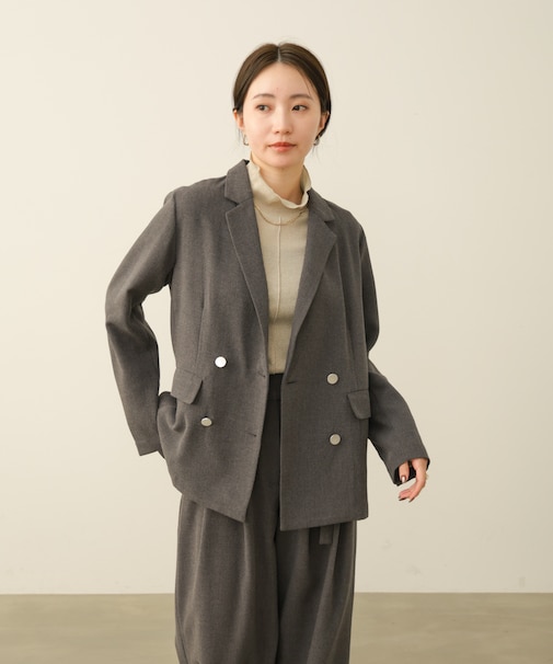 テックウールダブルジャケット