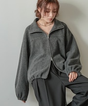 【Bab】Wジップフリースブルゾン