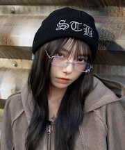 ロゴショートビーニー