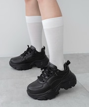 厚底ボリュームダッドスニーカー