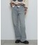 ストレートデニムパンツ
