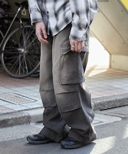 デニムイージーカーゴパンツ