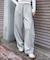 カーブデザインスウェットパンツ