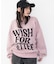 グラフィックニットプルオーバー