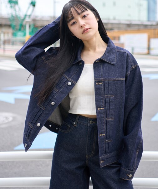 リジットデニムジャケット