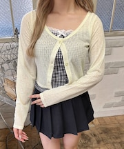 クロップドシアーカーデ