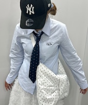 ドットネクタイセットシャツ