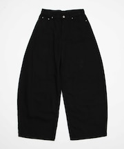 バッククロススタッズカーブパンツ