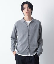 ニットシャツカーディガン