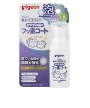 親子で乳歯ケア おやすみ前泡フッ素コート