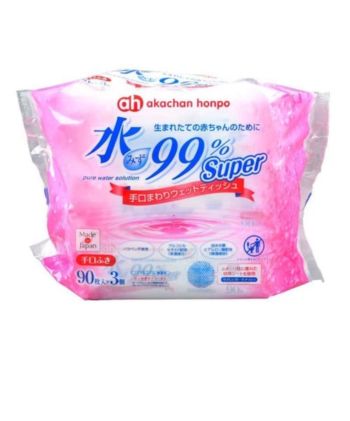 水99%SP手口ウェット 90枚3個パック