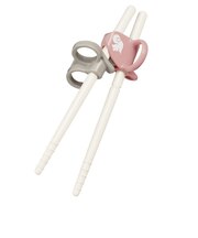 はじめておはし 右手用 りす ピンク