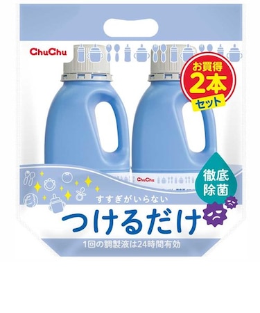 チュチュベビーつけるだけ 1100ml×2P