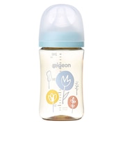 母乳実感 耐熱プラスチック 240ml Flower