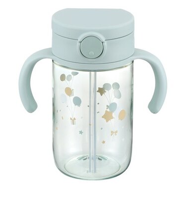 アスター おでかけストローマグ 320ml ライトブルー