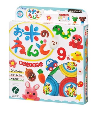お米のねんど9色