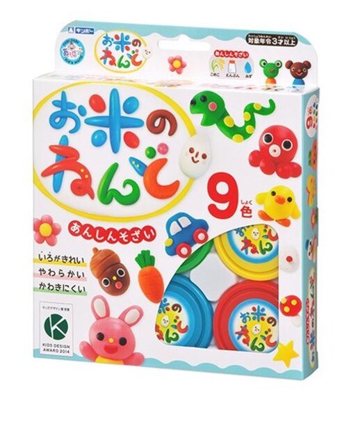 お米のねんど9色