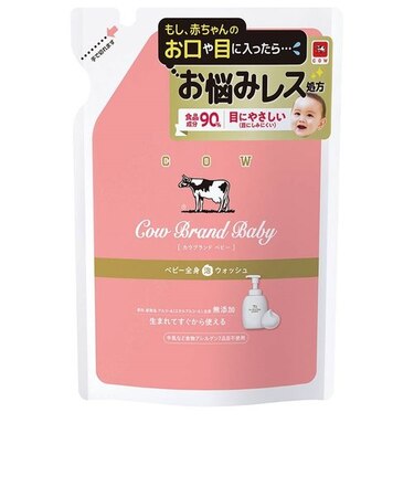 カウブランドベビー　全身泡ウォッシュ 詰替用 350ml