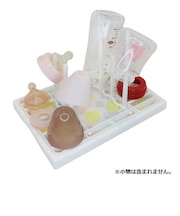 すのこが取り外せて もっと衛生的 抗菌 ほ乳びんの 水切りトレー