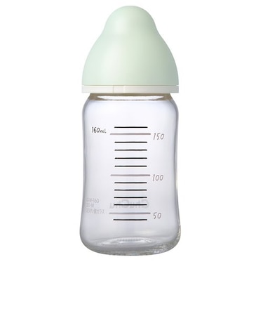マルチフィット 広口タイプ 耐熱ガラス製 ほ乳瓶 160ml
