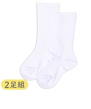 [キッズ]セブンプレミアムスクールソックスクルー丈2足組　ホワイト