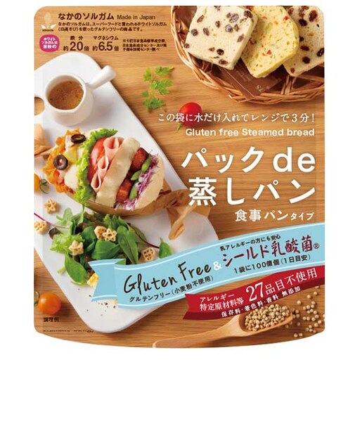 ◎パックde 蒸しパン 食事パンタイプ