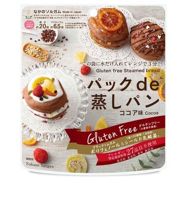 ◎パックde 蒸しパン ココア味