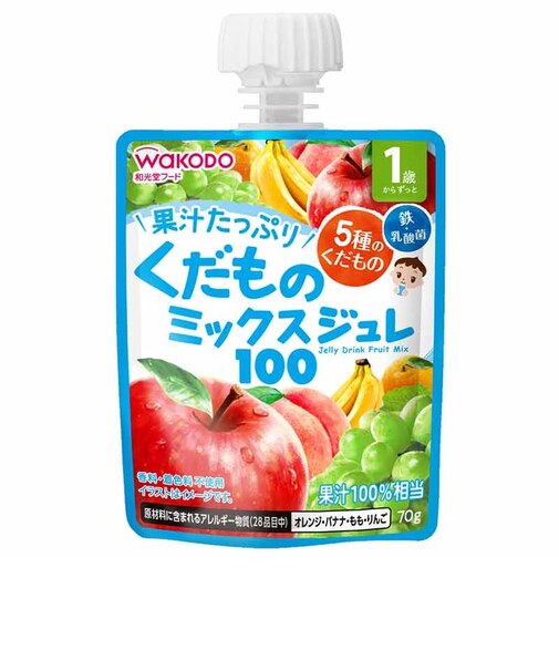 ◎1歳からのMYジュレドリンク くだものミックス100
