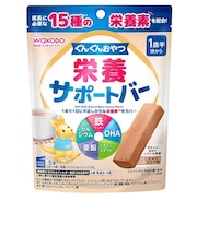 ◎ぐんぐんおやつ 栄養サポートバー ミルクココア味