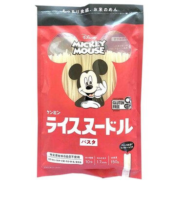◎ケンミン ライスヌードル パスタ ミッキー