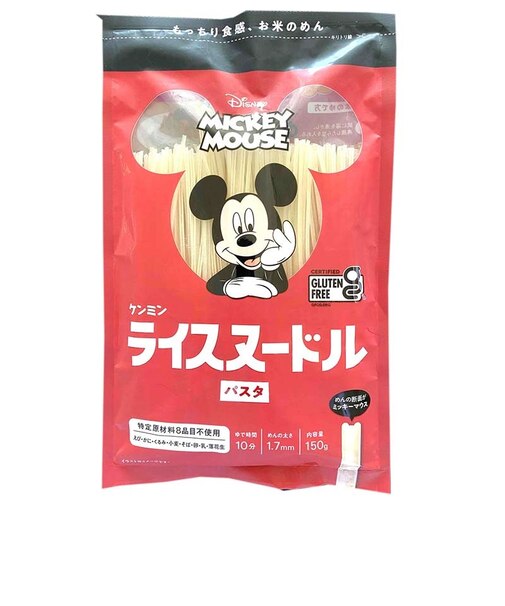◎ケンミン ライスヌードル パスタ ミッキー