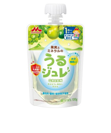 ◎うるジュレ GREEN 白ぶどう・洋なし・すだち