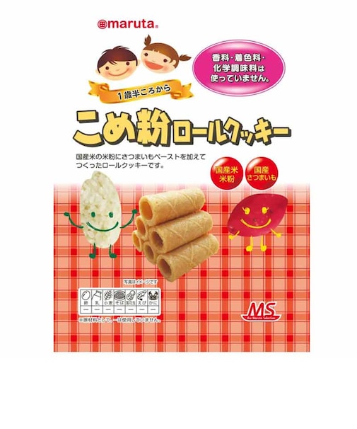 ◎MS(ザ・マルタ・セレクション) こめ粉ロールクッキー