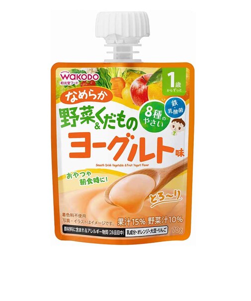 ◎1歳からのMYジュレ ドリンク なめらか野菜＆くだもの ヨーグルト味