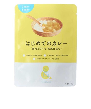 ◎はじめてのカレー 豚肉と白ネギ和風仕立て 120g