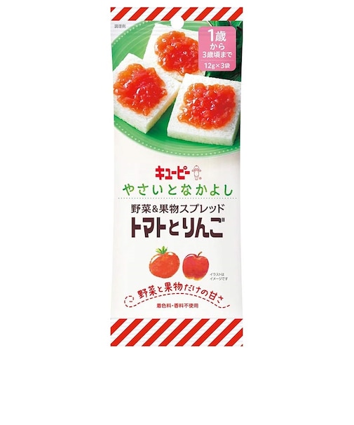 ◎やさいとなかよし 野菜＆果物スプレッド トマトとりんご 離乳食