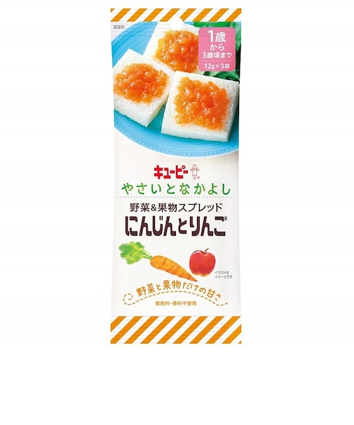 ◎やさいとなかよし 野菜＆果物スプレッド にんじんとりんご 離乳食