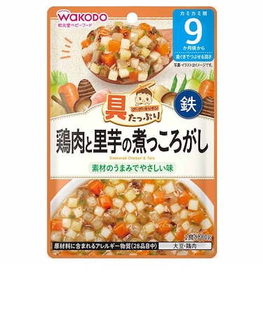 ◎具たっぷりグーグーキッチン 鶏肉と里芋の煮っころがし 離乳食