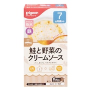 ◎かんたん粉末+鉄 鮭と野菜のクリームソース 6袋入り 離乳食