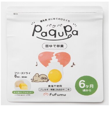 ◎paqupa 固ゆで卵黄 離乳食