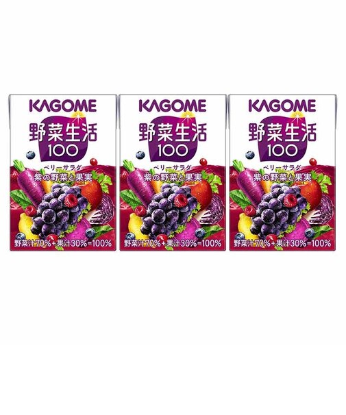 ◎野菜生活100 ベリーサラダ 100ml×3本