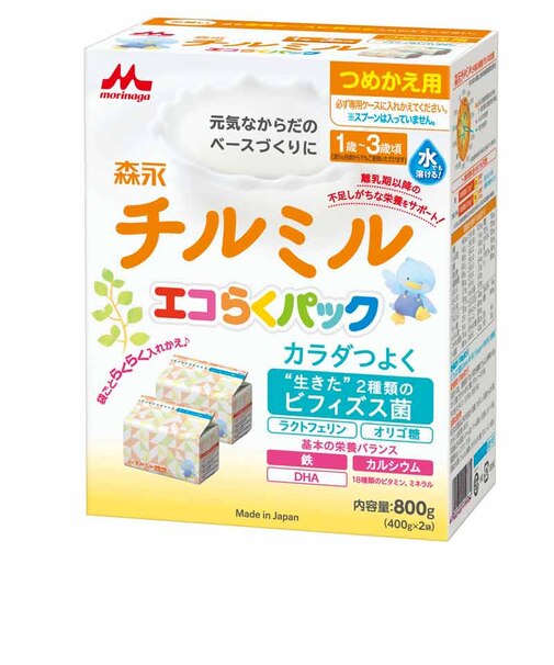 ◎チルミル エコらくパック つめかえ用 800g