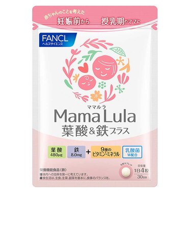◎Mama Lula 葉酸＆鉄プラス 30日分