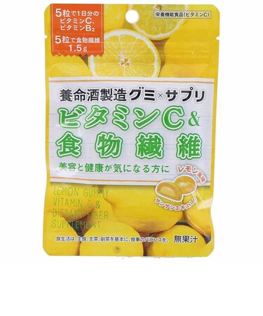 ◎養命酒製造 グミ×サプリ ビタミンC＆食物繊維